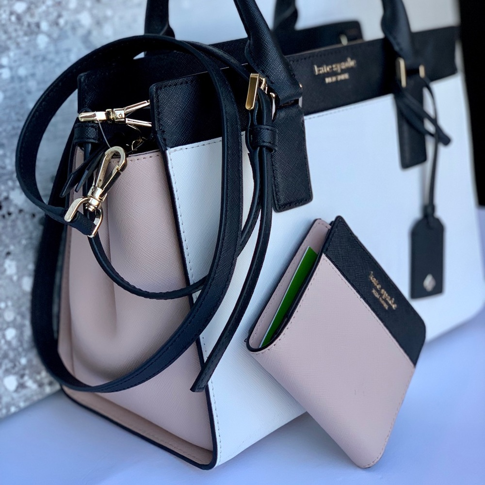 KATE SPADE Cameron MD Leather Satchel / Wallet Set - Picture 2 of 14